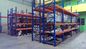 Rak baja papan supermarket dengan rak tugas berat dengan forklift entry / extract, 2 - 8m