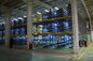 Multi-tier Baja Flooring Industri Mezzanine lantai Biru / Kuning Dengan 7.5m Tinggi