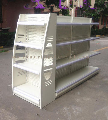 Beli Tampilan Ritel Multi Colour Menutup Tinggi 53 "/ 61" / 69 "/ 77" Rak Penyimpanan Material Logam pembuatan online