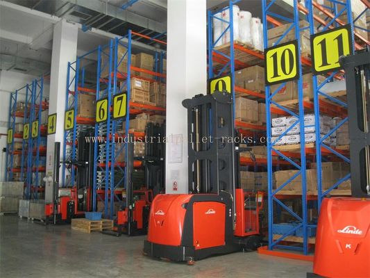 Beli 5m / 16.5 FT Tinggi Sempit Ailse Rak Pallet Industri Sistem Hemat Ruang & Tenaga Kerja pembuatan online