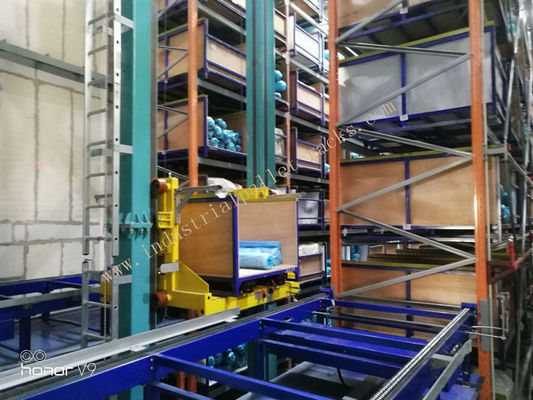 Beli Rantai Slat Conveyor Berat Ringan Penyimpanan Otomatis Dan Sistem Retrieval Multi Levels Storage pembuatan online