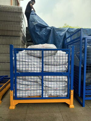Beli Stackable Industrial Pallet Racks Meets ANSI And RMI Standards For Customized Storage Solutions pembuatan online