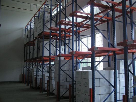 Beli Pallet truk Forklift Drive In Racking untuk homogen rendah - produk rotasi pembuatan online