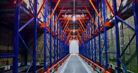 Beli Palet industri Tembakau Radio Shuttle Racking untuk penyimpanan gudang, disesuaikan pembuatan online