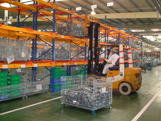 Beli Spray Paint Heavy Duty Pallet Rack Steel Untuk Produk Loose / Accessory pembuatan online