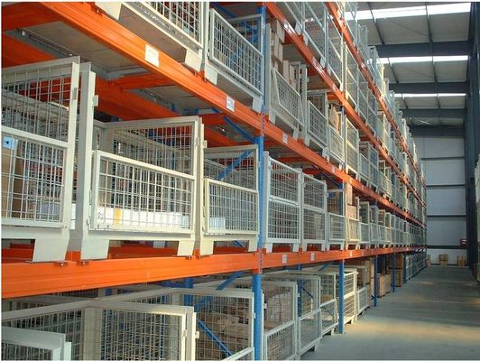 Beli Metal Cage Menyimpan Palet Selektif Racking pembuatan online