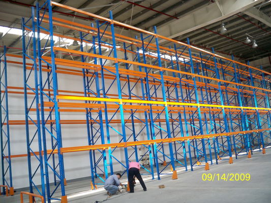 Beli Palet Biru dan Oranye Adjustable Racking pembuatan online