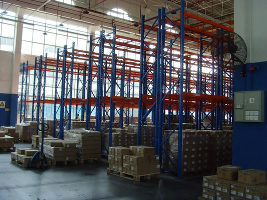 Beli Powder Coating Double Deep Pallet Rack Anti Karat 2000KG Untuk Pabrik pembuatan online