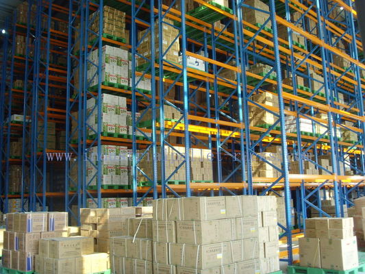Beli Sistem Palet VNA Pabrik Racking Forklift Forklift yang Sangat Sempit pembuatan online