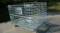 Kawat Berat Loading Kawat Penyimpanan Wadah Kandang Galvanized Welded Storage Cage