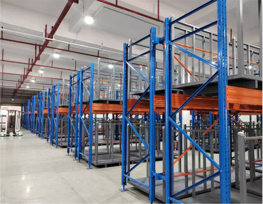 Sistem penyimpanan kain roll yang dapat disesuaikan dengan operasi forklift atau AGV untuk ruang gudang ukuran menengah dan kecil