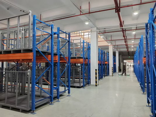 Sistem penyimpanan kain roll yang dapat disesuaikan dengan operasi forklift atau AGV untuk ruang gudang ukuran menengah dan kecil